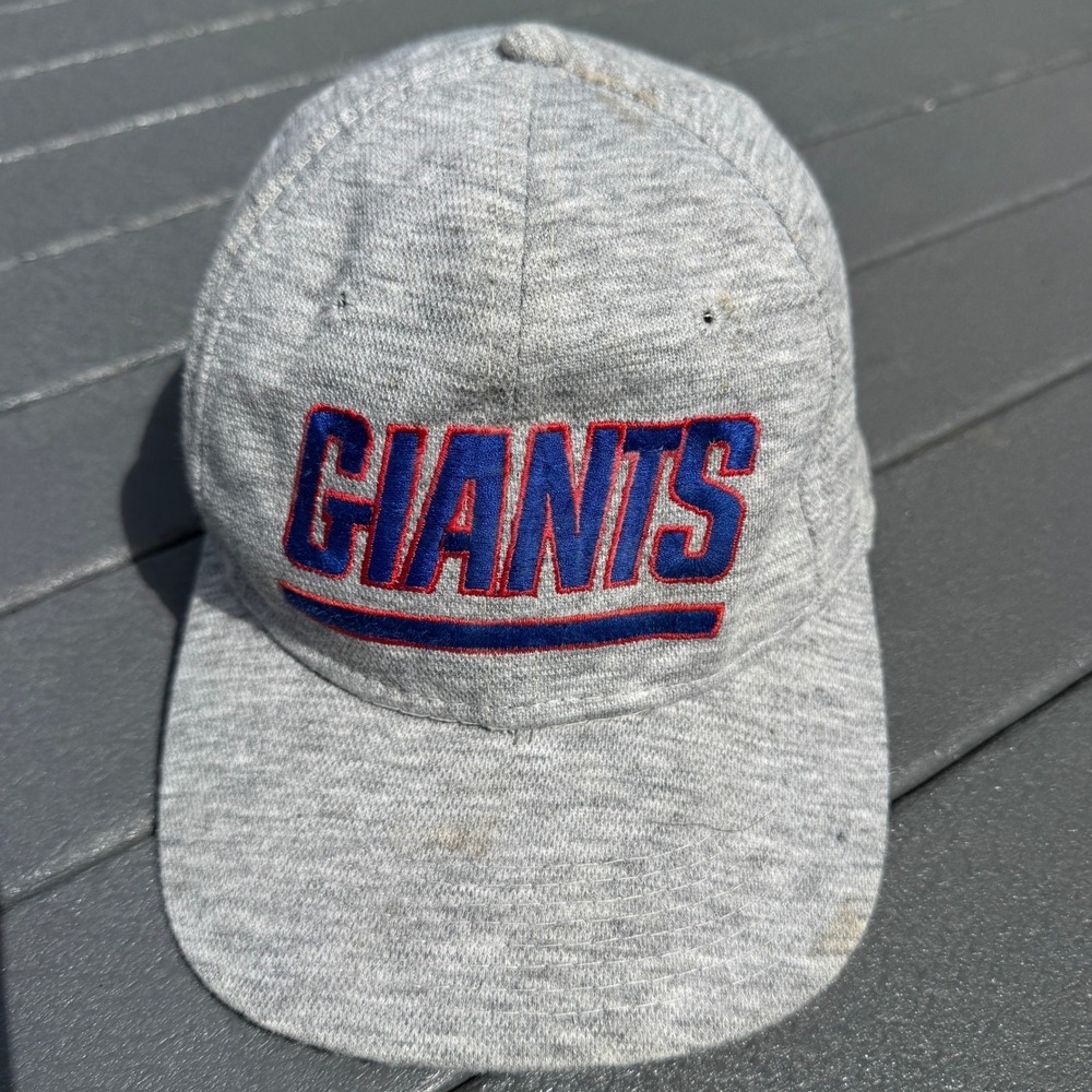 VTG Sports Specialties Pro NFL New York Giants Snapback Hat OSFA Gray 80-90s Y2K